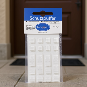 Self-Adhesive Clear 10 mm Plastic Transparent Square Mats & <b>Pads</b> Protective <b>Buffer</b> Door - Product Image 3