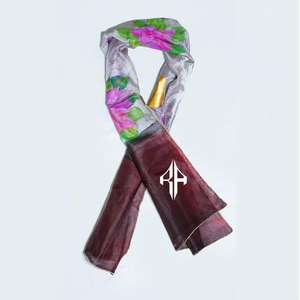 New Premium Quality Wholesale <b>Women's</b> <b>Scarves</b> 100% <b>Silk</b> Material High Quality With Best New Arrival Custom Logo for <b>Women's</b> - Product Image 3