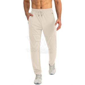 กางเกงวอร์มผ้าฝ้าย100% สำหรับผู้ชายมีกระเป๋าข้าง - Product Image 3