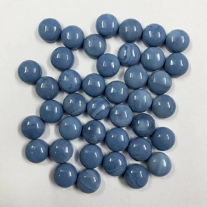 Cabujón redondo de ópalo azul Natural de 7mm, piedra preciosa suelta certificada, joyería de piedra de ópalo hecha a mano de la mejor calidad del suministro del fabricante - Product Image 1
