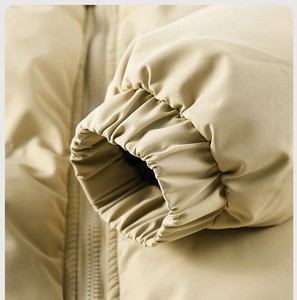 Veste d'hiver pour homme à la vente chaude, coupe ample, épaisse, chaude, en coton, parka longue surdimensionnée, résistante à l'eau, coupe-vent, duvet de canard blanc - Product Image 3