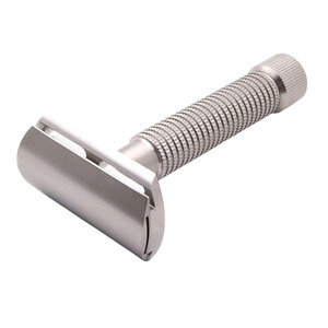 Vente flash, MOQ faible, rasoirs de sécurité unisexes en acier inoxydable de haute qualité, durables - Product Image 1