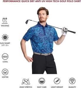 Polos informales de alta calidad OEM a precio de fábrica para hombre, Polo bordado transpirable de secado rápido a granel para Polo personalizado - Product Image 5