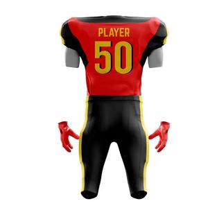 Maillots de football américain pour hommes uniformes de football bon marché personnalisés maillot de haute qualité broderie d'impression numérique - Product Image 6