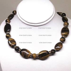 Collar de cadena hecho a mano con cuentas de diseñador, joyería Unisex de moda de verano para hombres y mujeres de The STAR CRAFTS INDIA - Product Image 4