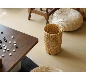 Water Hyacinth Wicker Waste <b>Basket</b> Handmade Storage <b>Basket</b> Wholesale eco-friendly Made in Vietnam - Product Image 4