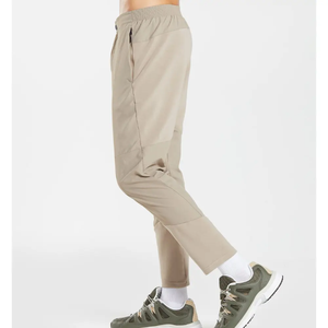 Pantalones lisos de secado rápido de estilo callejero de algodón para hombre, pantalones holgados para correr y correr, pantalones para correr y entrenar - Product Image 3