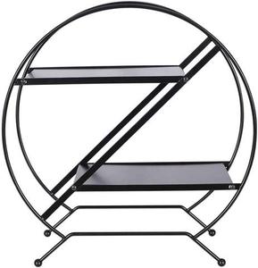 Présentoir rond d'étagère de support de plante en métal 2 niveaux pour le balcon extérieur d'intérieur de jardin de maison dans la meilleure qualité - Product Image 2