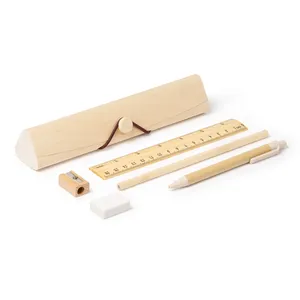 Set da Scrittura Personalizzato in Legno Pesciolini, Regalo Unico e Gadget Originale - Product Image 1