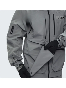 เสื้อแจ็คเก็ตกันลมคุณภาพสูงสำหรับฤดูหนาวแบบ unisex กันน้ำ เหมาะสำหรับกิจกรรมกลางแจ้ง เดินป่า ตกปลา ปิดด้วยซิป ทรงยาว สำหรับผู้ชาย - Product Image 6