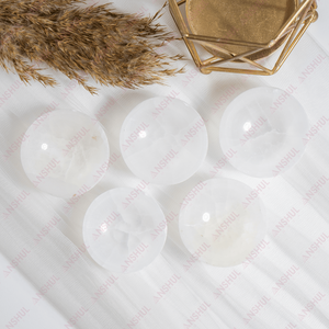 Manufactured India AAA Quality 3 Inches <b>Selenite</b> Crystal <b>Bowl</b> White Carving for Meditation Energy Cleansing Crystal Charging - Product Image 4