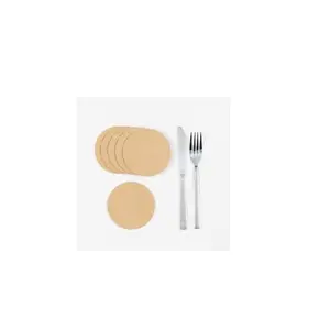 Sous-verre en liège avec Logo imprimé, Sublimation, panneau dur, taille personnalisée, pas cher, prix bas - Product Image 1