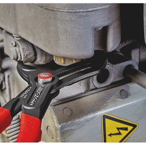 For KNIPEX Cobra Water Pump <b>Pliers</b> 300mm 60mm Clamping Width Polished Plastic Coating Quick <b>Set</b> - Product Image 4