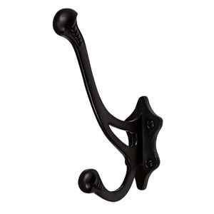 Stylish Matte Black Coated Hat Hook For Hanging <b>Clothes</b> Towels <b>Wall</b> Hanging And For Decoration Purpose - Product Image 1