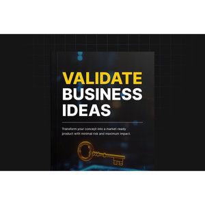 Kits de Herramientas de Validación de Negocios, Producto Promocional para la Evaluación de Ideas - Product Image 1