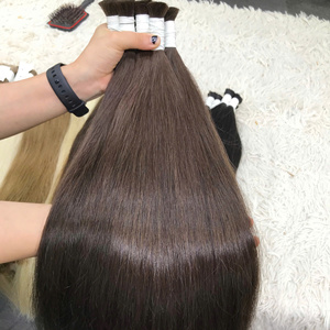 Extensiones de Cabello Virgen Remy Vietnamita al por Mayor de Fábrica, Cutícula Saludable Alineada, Cabello Natural Liso con Doble Trama a Máquina - Product Image 3