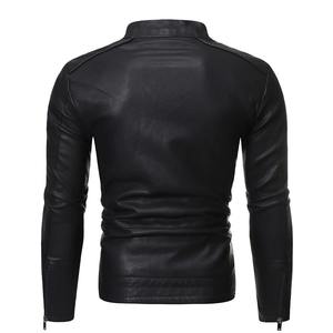 Blouson en cuir 2022 pour homme, pas cher, Design personnalisé, à vendre - Product Image 2