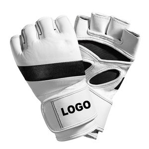 Guantes MMA de entrenamiento de gimnasio de calidad superior con logotipo personalizado 2024 para hombres y mujeres hechos de cuero para artes marciales y boxeo - Product Image 6