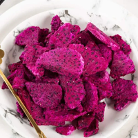 Groothandel Gevriesdroogd Drakenfruit 100% Puur Rode Pitaya Gevriesdroogd Drakenfruit Uit Vietnam
