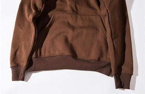 Vente en gros de sweats à capuche d'hiver écologiques, logo brodé personnalisé, marque privée, coton molletonné, coupe classique, pull de haute qualité pour hommes - Product Image 2