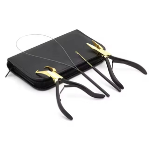 Kit de Herramientas Profesional para Extensiones de Cabello para Salón, Herramientas de Aplicación de Cabello Humano, Juego Completo de Accesorios - Product Image 1