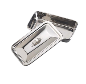 Plateau de Cathétérisme Stérile en Acier Inoxydable pour Instruments Chirurgicaux ORL - Product Image 1