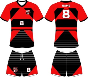 Uniformes de Fútbol Cortos y Transpirables con Impresión Digital Personalizada 2026, Camisetas de Práctica 100% Poliéster de Secado Rápido y Alta Calidad - Product Image 2