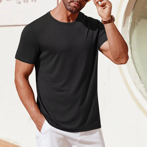 Performance Clothes Shirts T-shirts vierges personnalisés pour hommes Bio High 30 Full Print Sublimation Polyester 100% Cotton - Product Image 4