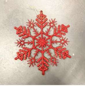 Alta Venta de Navidad y vacaciones decoración copos de nieve de madera hecho a mano brillo dorado acabado diseño único copos de nieve de madera - Product Image 3