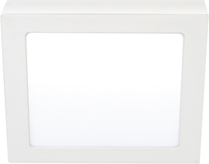 Faretto LED da incasso quadrato, bianco, 18W, 6000K, 205x205mm. (Ledesma 10945) - Product Image 1
