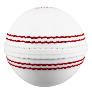 Balle dure de cricket blanche haute performance pour enfants Logos et tailles personnalisés en cuir - Product Image 1