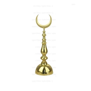 Minaretes de latón hechos a mano de alta calidad, artesanías árabes de estilo religioso con decoración hermosa de Metal con acabado pulido - Product Image 3