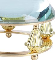 Loupe en laiton antique faite à la main, presse-papiers pour la décoration de bureau et de maison