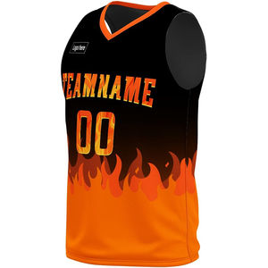 9 Camisetas de Baloncesto Personalizadas con Sublimación Digital y Bordado, Uniformes Reversibles de Malla de Poliéster para Jóvenes y Hombres - Product Image 2