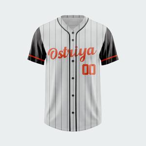 Camisetas de Béisbol Personalizadas Profesionales con Botones Completos para Adultos, Ropa Deportiva Transpirable, Jersey de Softbol - Product Image 5