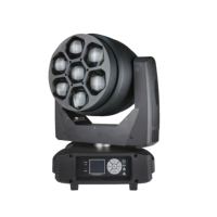 Mini projecteur motorisé 7*40W Bee Eye Wash Zoom RGBW DMX512 LED pour DJ, scène, discothèque et fêtes
