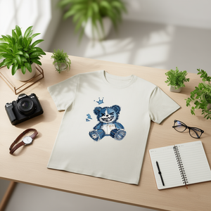 T-Shirt Unisex Personalizzata 210GSM 100% Cotone con Stampa Serigrafica (Modello Rose Taglia XL/2XL) - Product Image 3