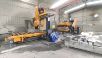 Mesin Pemotong Batu Granit Otomatis Terkendali PLC untuk Lini Produksi Batu Kerb dengan Motor Pompa Berbantalan, Keamanan Tinggi, Operasi Cepat