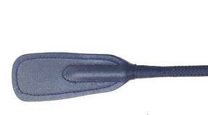 Fouet en cuir tressé personnalisable de haute qualité pour l'entraînement, 20 pouces, noir - Product Image 3