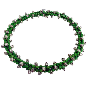 Design moderne Fer/Perles Ornement Suspendu de Noël Nickelé pour la Maison Vacances Décoration de Noël Fait à la Main en Vrac - Product Image 3