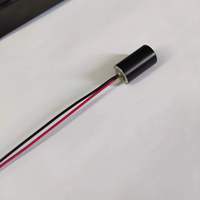 Nuevo Módulo de Láser Rojo Semiconductor de 12*18mm, 635nm, <5mw, Haz de Puntos Elíptico, DC3V, 1 Año de Garantía, Precio Competitivo, 10x7mm (20m)