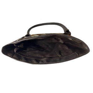 Borsa a tracolla in pelle di vacchetta con capelli tricolore fatta a mano e tricolore fornitore indiano alla moda con rivetto - Product Image 2