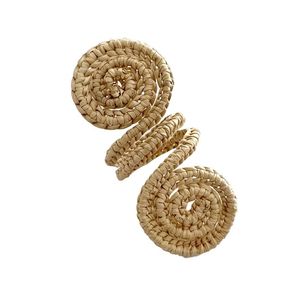 Anneaux de serviette en strass, prix de gros, décoration de table, anneau de serviette en rotin, boucle de serviette pour la mise en place des couverts - Product Image 6