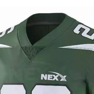 Nueva llegada de alta calidad de fútbol americano Jersey transpirable al por mayor de fútbol americano - Product Image 4