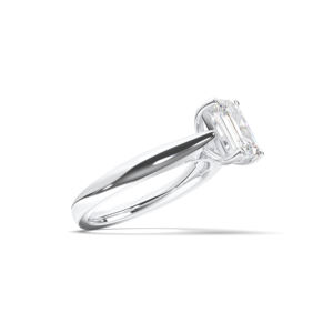 1.50กะรัต E-F/VVS-VS เพชรโมอิสอัญมณีสีเงิน925แหวนหมั้นเพชรทำมือแหวนเพชร - Product Image 3