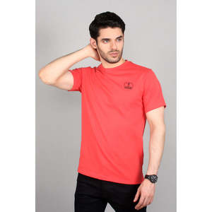 Unze London Men's Casual Crew Neck Fitness T-Shirt 100% Cotton Jersey Embroidered with Pattern Loose Fit DTG Technique - Product Image 4
