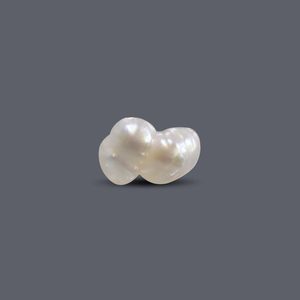 Perles de Basra 5,02 carats, coquillages naturels en forme de bouton, perles blanches en vrac de 5-6 mm pour la fabrication de bijoux - Product Image 2