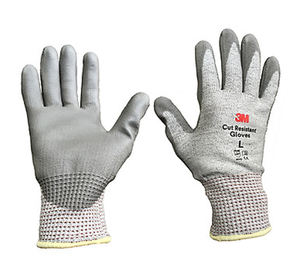 ถุงมือทำงาน SP5PU 3เมตรสำหรับผู้ชายวัสดุเคลือบ PU และวัสดุ HPPE มีรอยขีดข่วนสูงตัดป้องกันการตัดได้ปรับแต่งได้ - Product Image 3