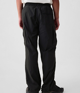 OEM/ODm 100% <b>nylon</b> Crinkle Taslan Windbreaker Sweatpants For Men Casual Wear Lightweight Waterproof Solid color <b>Joggers</b> - Product Image 3
