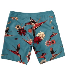 Maillot de bain de rue haute personnalisé pour hommes, short de bain de fitness, logo à motif solide imprimé par sublimation, personnalisable pour la plage - Product Image 2